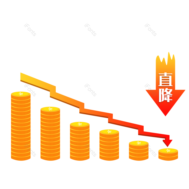 图表图片,金币元素,PNG,免抠素材